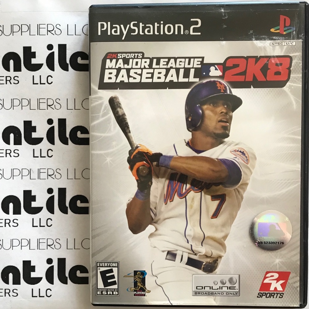 Major League Baseball 2k8 - Working - PS2